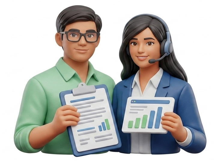 Expert professionals reviewing compliance documents